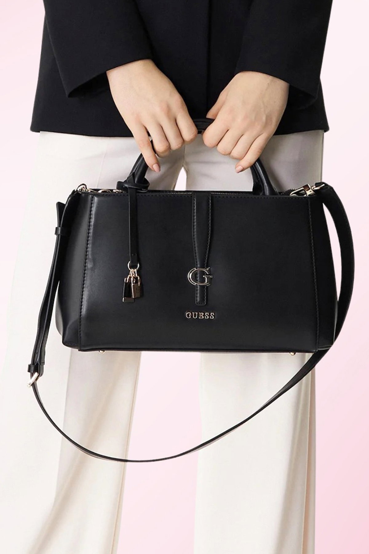 Guess Kadın El Çantası SIYAH