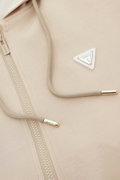 Guess Kadın Fermuarlı Sweatshirt BEJ