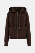 Guess Kadın Fermuarlı Sweatshirt KAHVERENGI Guess Kadın Fermuarlı Sweatshirt KAHVERENGI