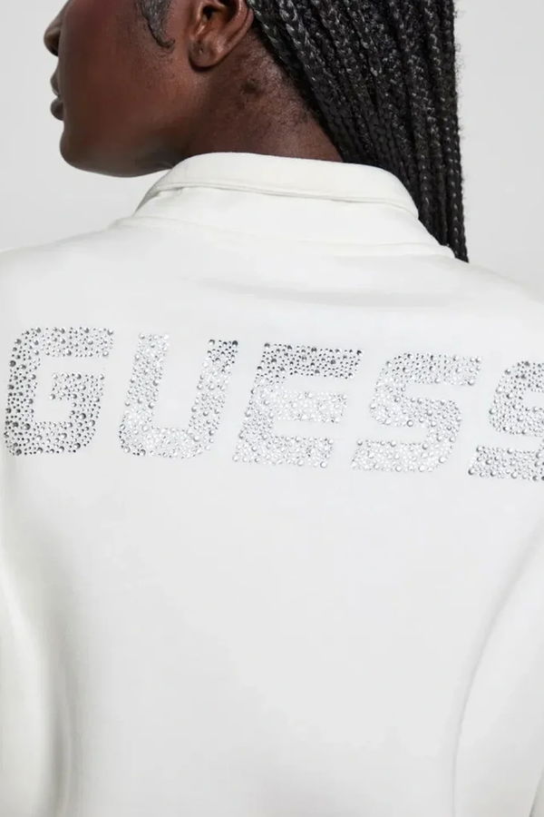 Guess Kadın Fermuarlı Sweatshirt KREM Guess Kadın Fermuarlı Sweatshirt KREM