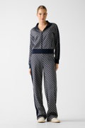 Guess Kadın Fermuarlı Sweatshirt LACIVERT