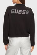 Guess Kadın Fermuarlı Sweatshirt SIYAH Guess Kadın Fermuarlı Sweatshirt SIYAH