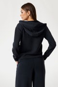 Guess Kadın Fermuarlı Sweatshirt SIYAH