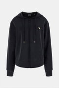 Guess Kadın Fermuarlı Sweatshirt SIYAH