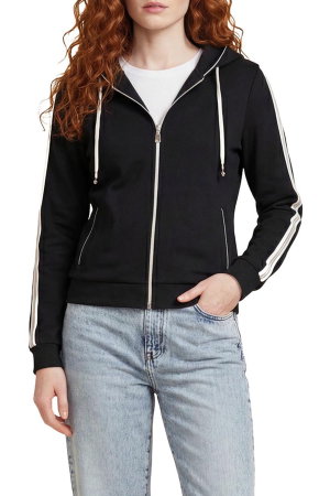 Guess Kadın Fermuarlı Sweatshirt SIYAH