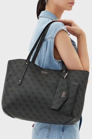 Guess Kadın Omuz Çantası ANTRASIT