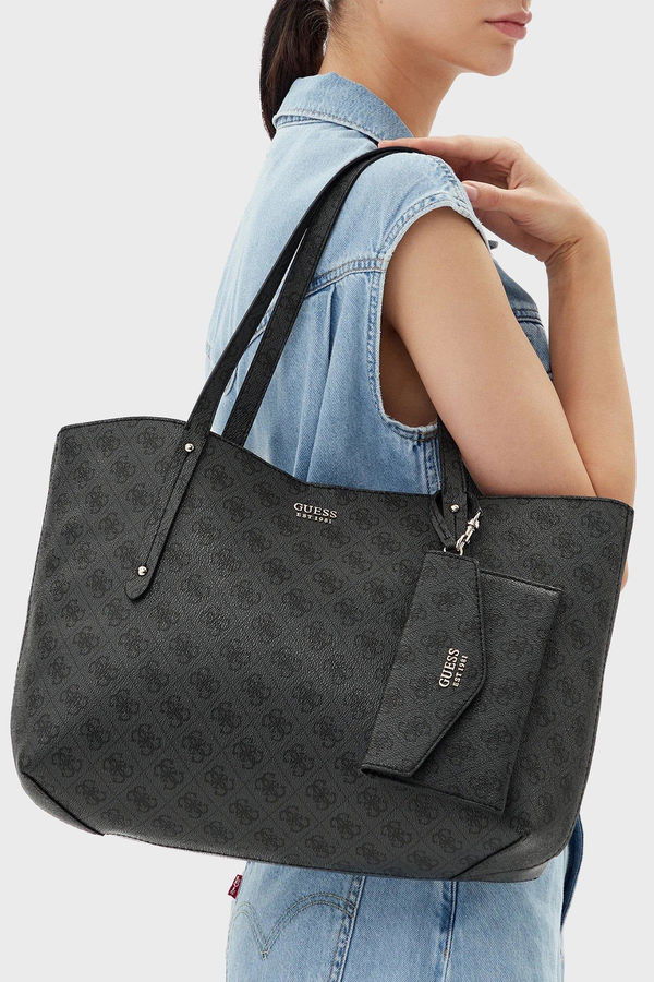 Guess Kadın Omuz Çantası ANTRASIT