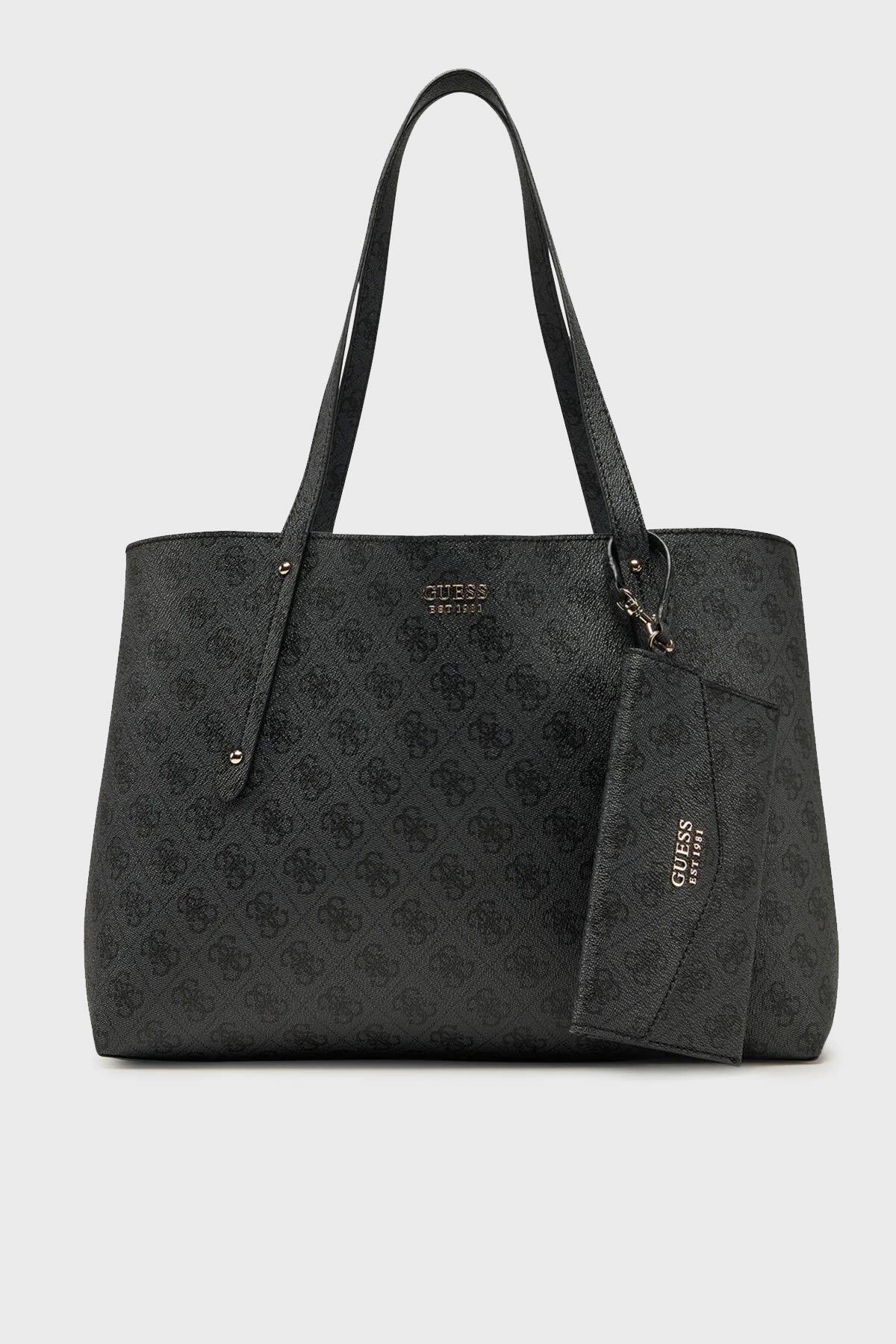 Guess Kadın Omuz Çantası ANTRASIT