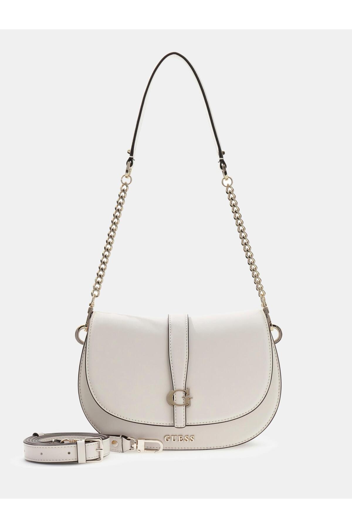 Guess Kadın Omuz Çantası KREM
