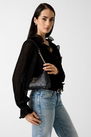 Guess Kadın Omuz Çantası SIYAH