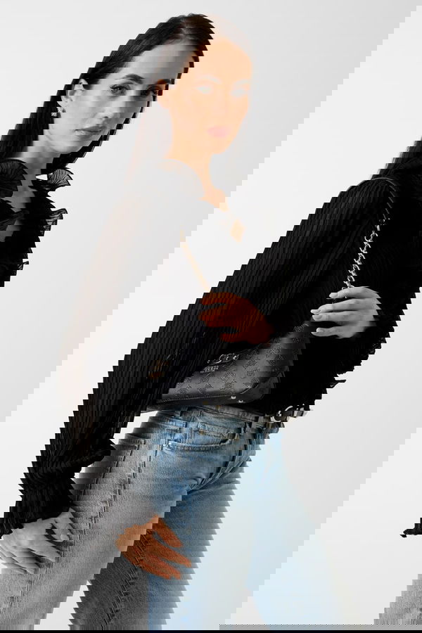 Guess Kadın Omuz Çantası SIYAH