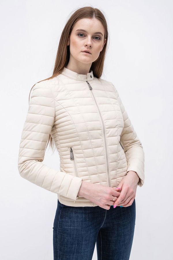 Guess Kadın Şişme Mont BEJ
