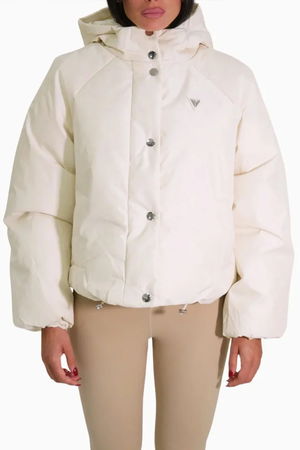 Guess Kadın Şişme Mont EKRU