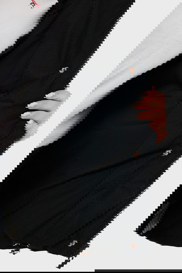 Guess Kadın Şişme Mont SIYAH