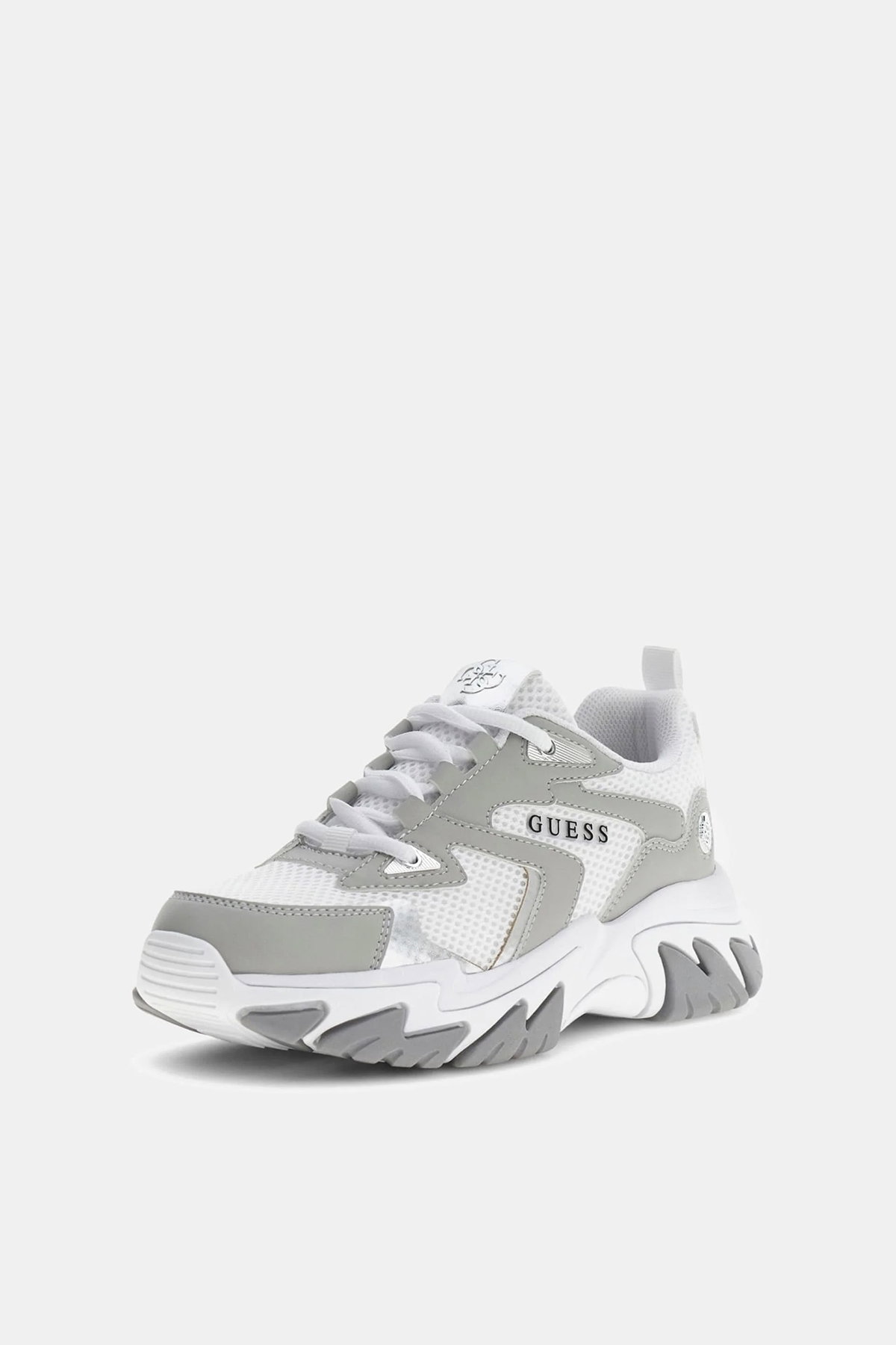 Guess Notiss Logolu Bağcıklı Kadın Spor Ayakkabı GRI