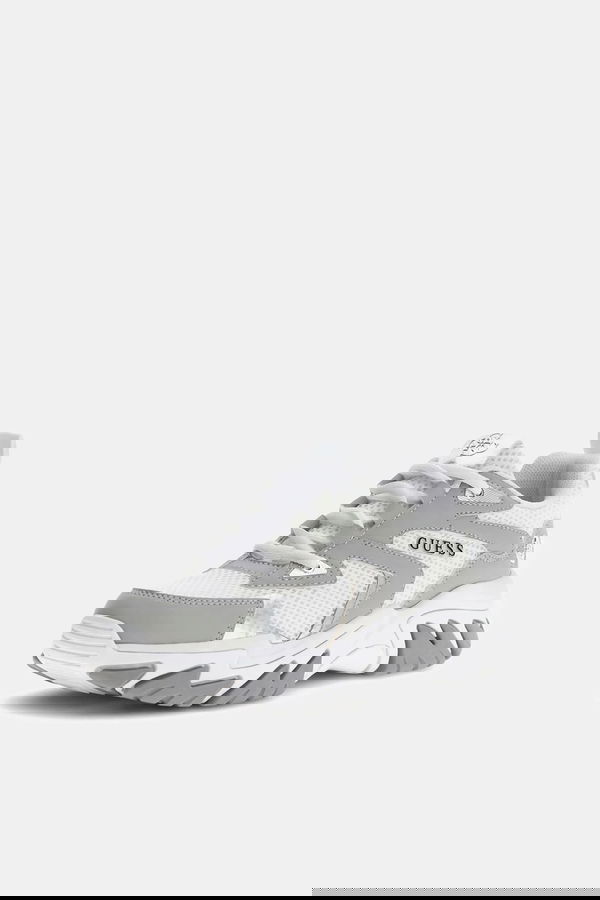 Guess Notiss Logolu Bağcıklı Kadın Spor Ayakkabı GRI