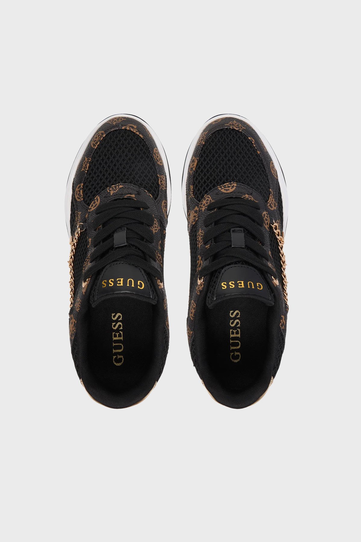 Guess Kalın Taban Kadın Spor Ayakkabı SIYAH