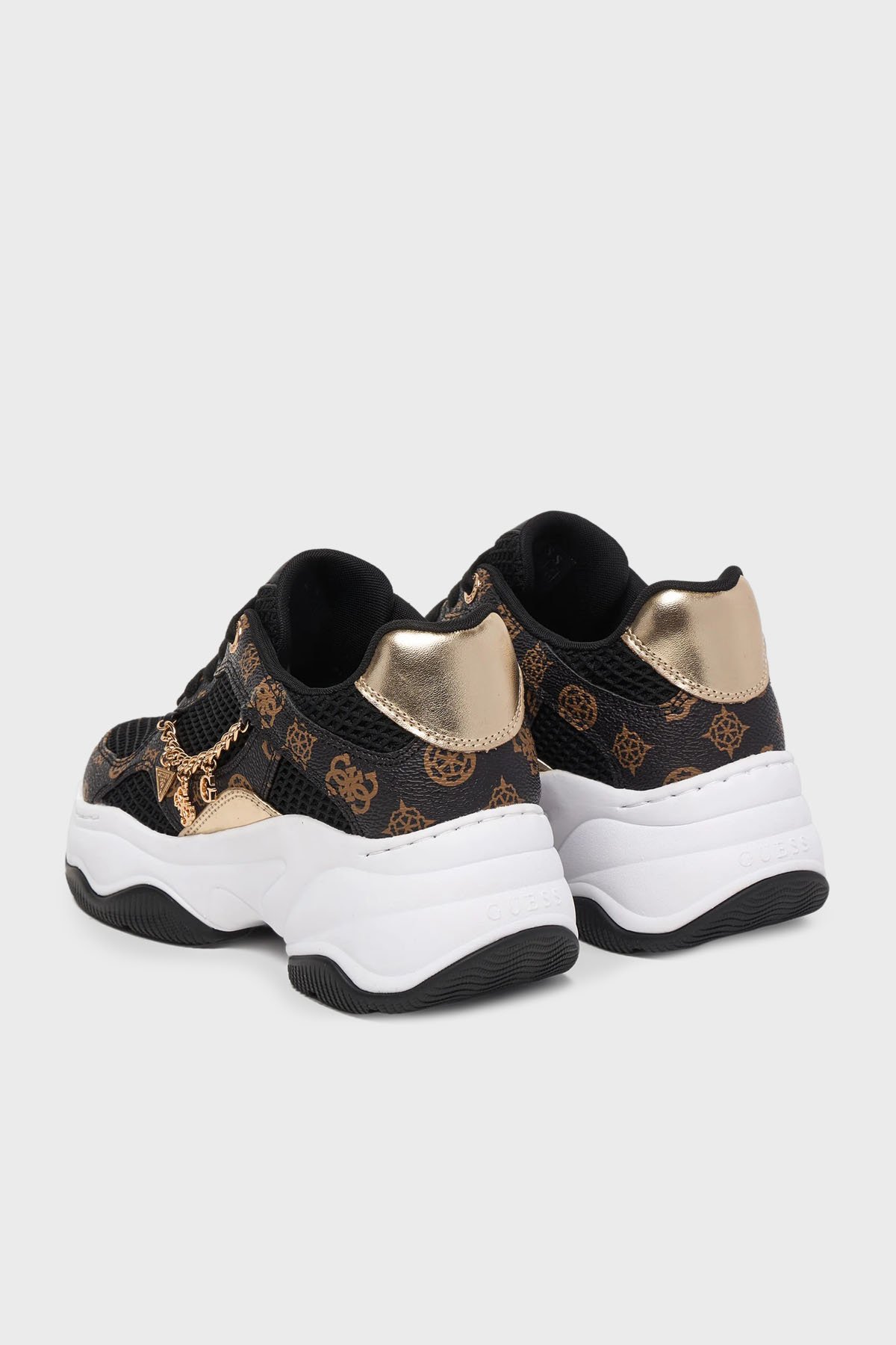 Guess Kalın Taban Kadın Spor Ayakkabı SIYAH