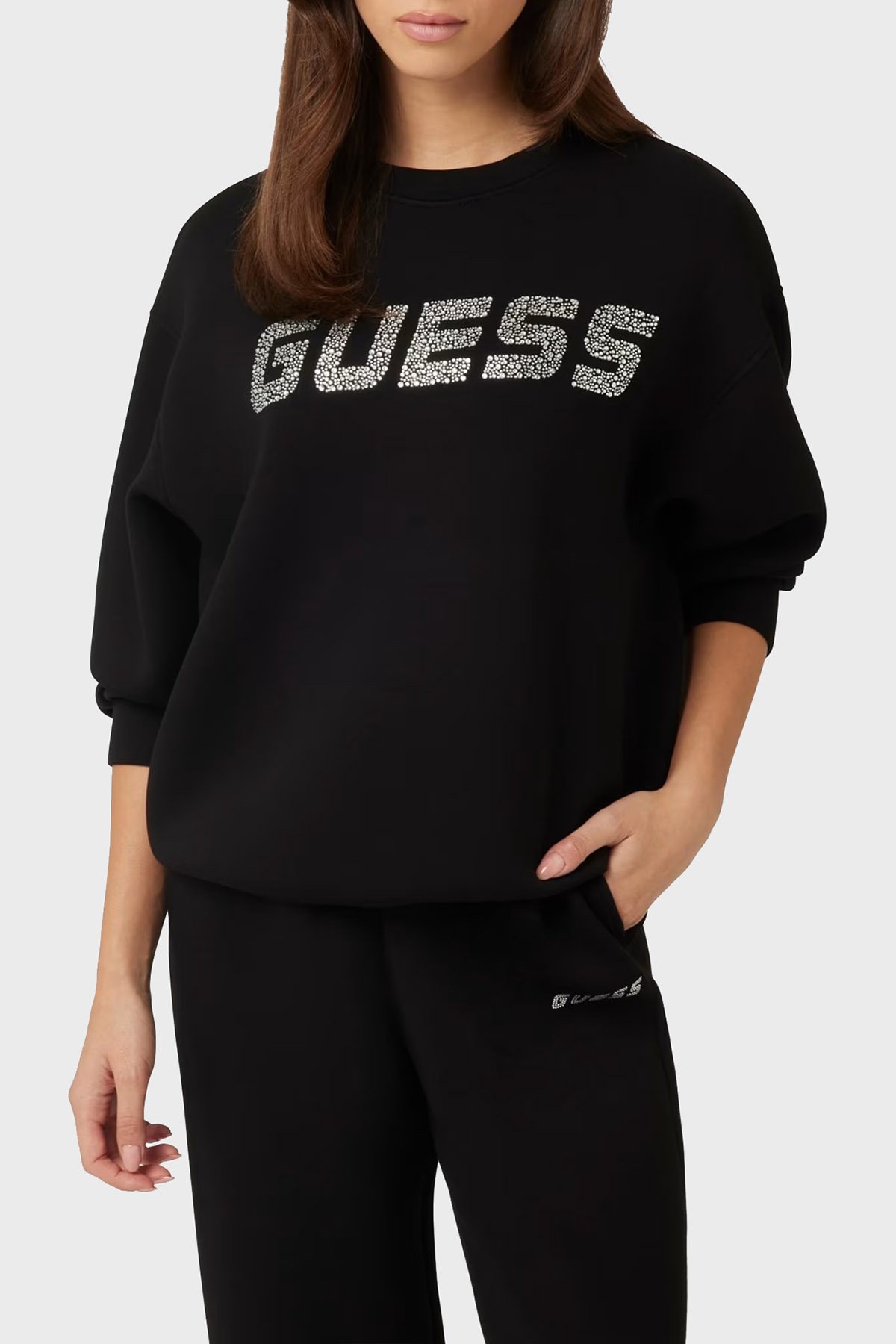 Guess Kadın Sweatshirt SIYAH