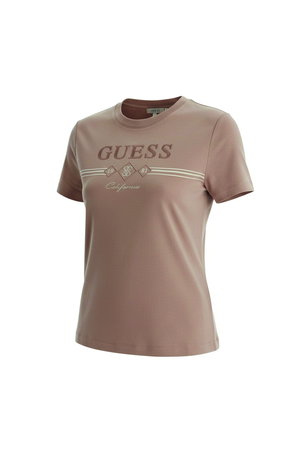 Guess Kadın T-shirt BEJ