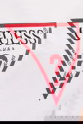 Guess Marka Logolu Kadın T-shirt Beyaz
