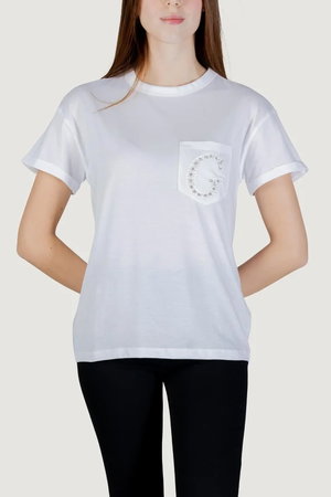 Guess Kadın T-shirt Beyaz