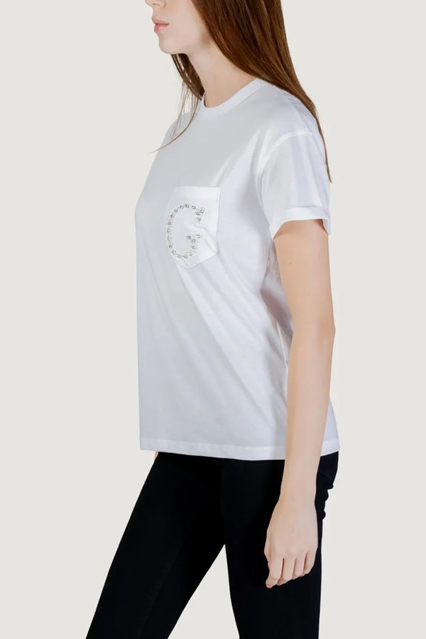 Guess Kadın T-shirt Beyaz