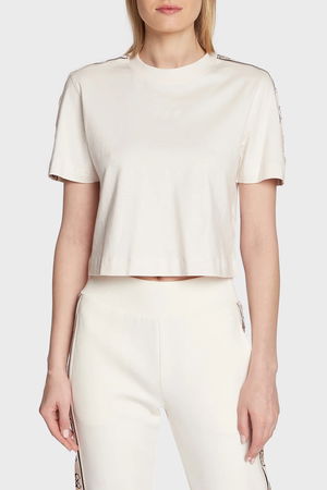 Guess Kadın T-shirt KREM Guess Kadın T-shirt KREM