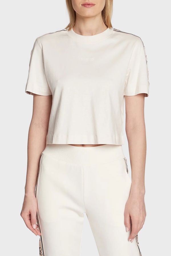 Guess Kadın T-shirt KREM Guess Kadın T-shirt KREM