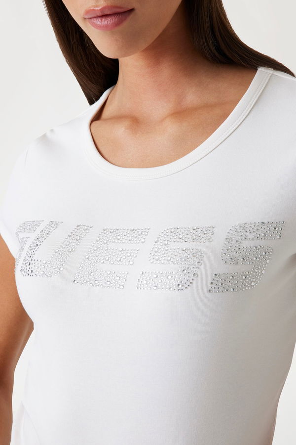 Guess Kadın T-shirt KREM