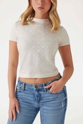 Guess Kadın T-shirt KREM