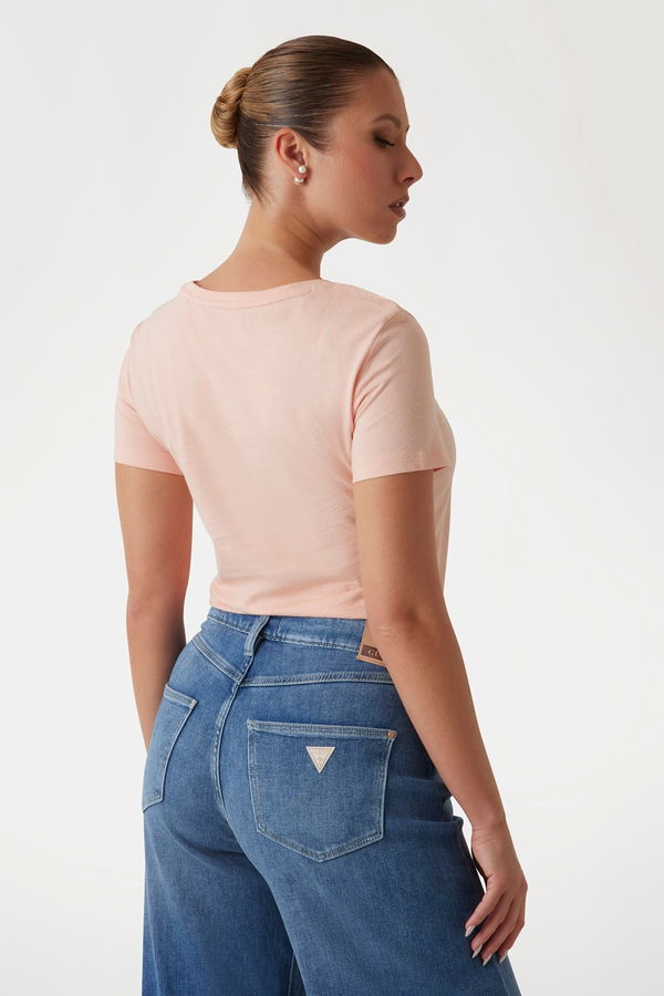 Guess Kadın T-shirt PEMBE Guess Kadın T-shirt PEMBE