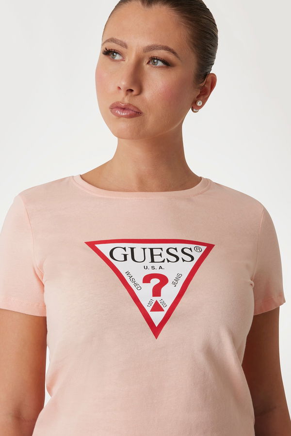 Guess Kadın T-shirt PEMBE