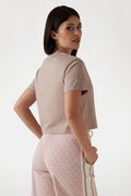 Guess Kadın T-shirt PUDRA