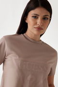 Guess Kadın T-shirt PUDRA