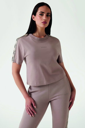 Guess Kadın T-shirt PUDRA