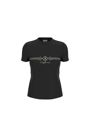 Guess Kadın T-shirt SIYAH
