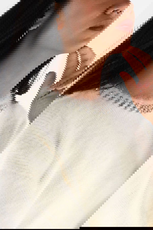 Guess Kadın Triko Kazak EKRU