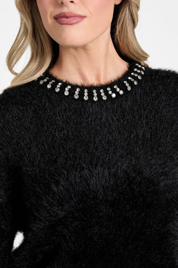 Guess Kadın Triko Kazak SIYAH