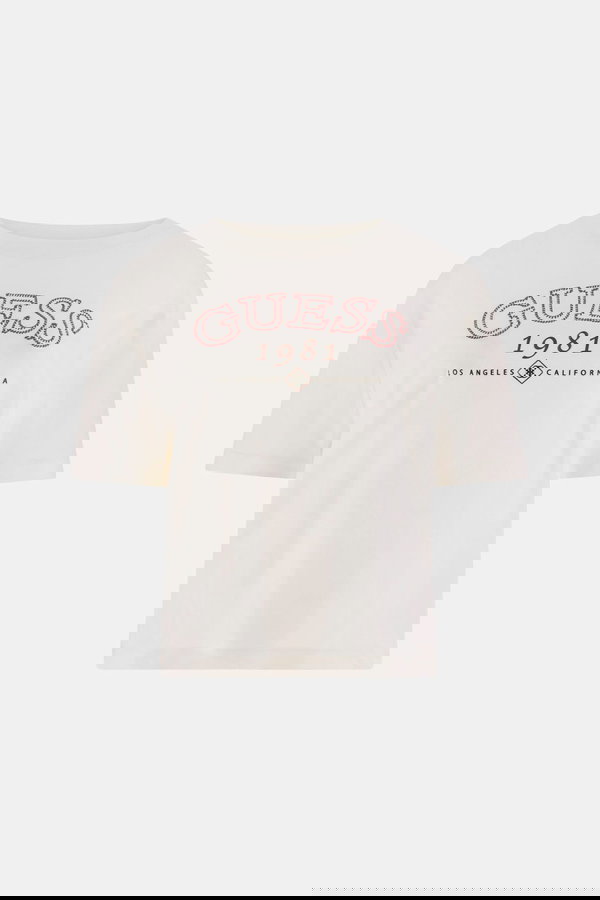 Guess Kadın T-shirt BEJ