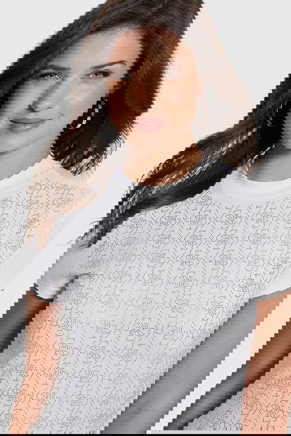 Guess Kadın T-shirt Beyaz