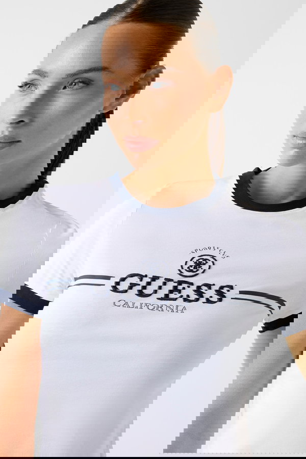 Guess Kadın T-shirt Beyaz
