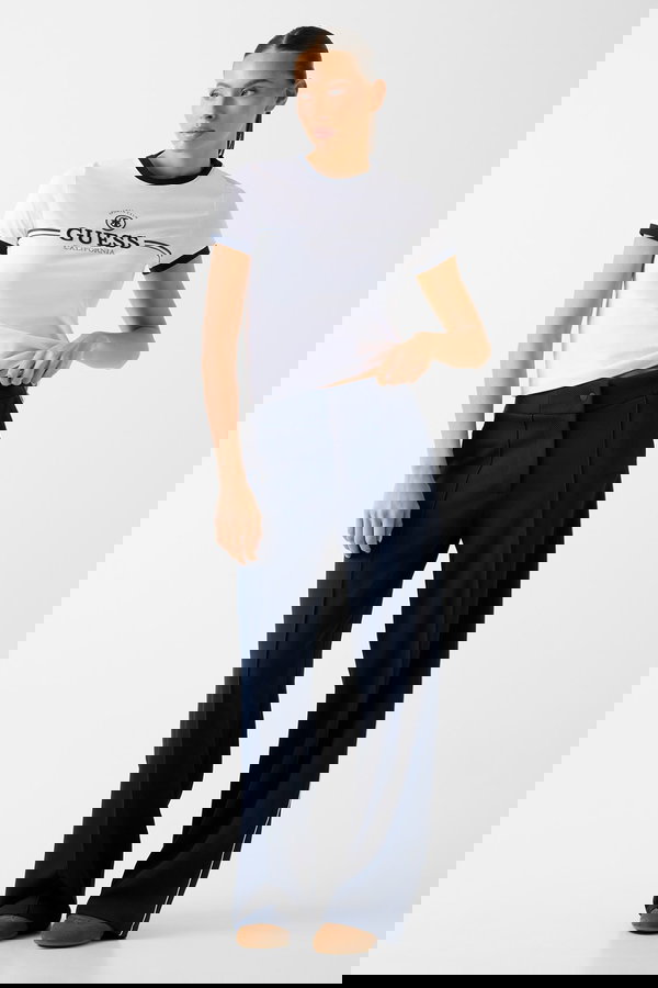 Guess Kadın T-shirt Beyaz