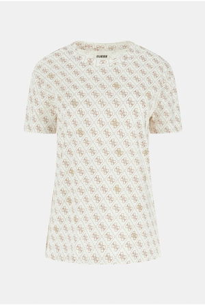 Guess Kadın T-shirt KREM Guess Kadın T-shirt KREM
