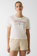 Guess Kadın T-shirt KREM