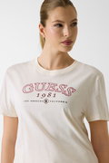 Guess Kadın T-shirt KREM