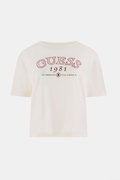 Guess Kadın T-shirt KREM