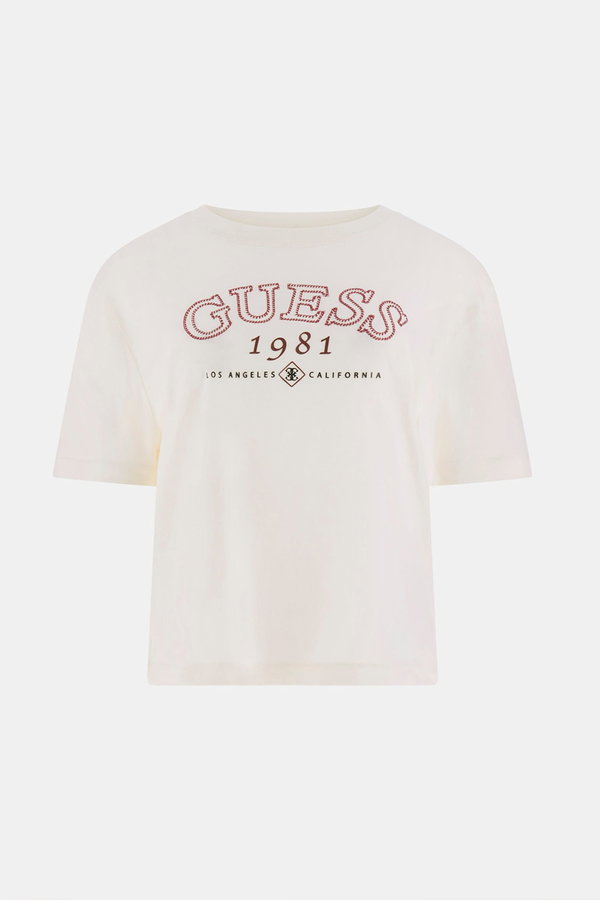 Guess Kadın T-shirt KREM