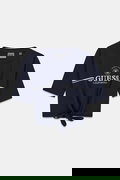 Guess Ön Bağlamalı Kadın T-shirt LACIVERT