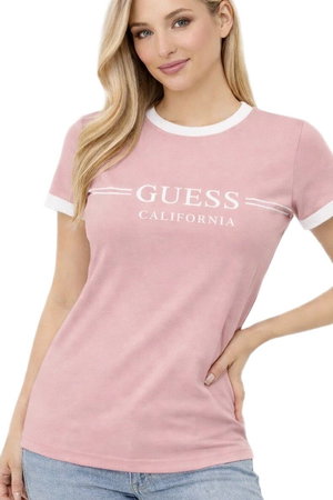 Guess Kadın T-shirt PEMBE